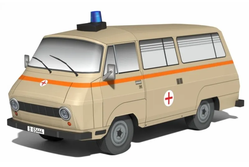 TAZ Škoda 1203 - Požiarna Ochrana ČSSR